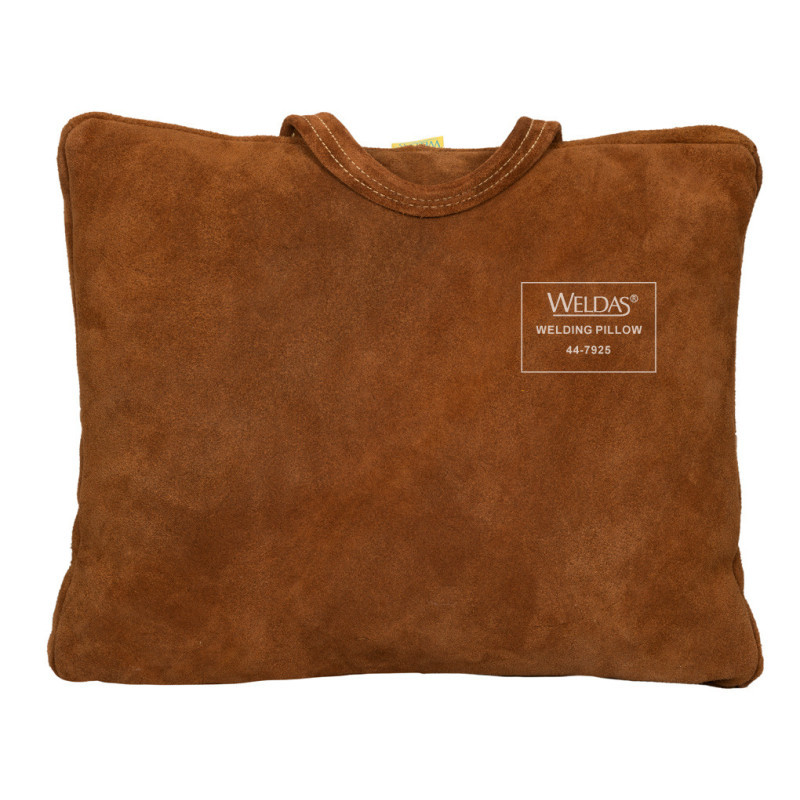 Coussin de soudure en cuir marron | WELDAS